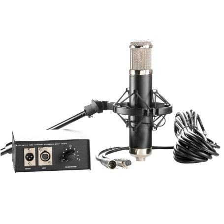  image 3 Apex460B Multi-Pattern Tube Condenser Microphone