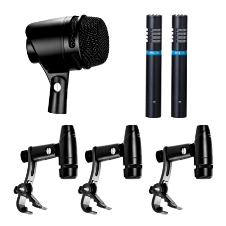 Apex-DP6 Deluxe Drum Microphone Pack image